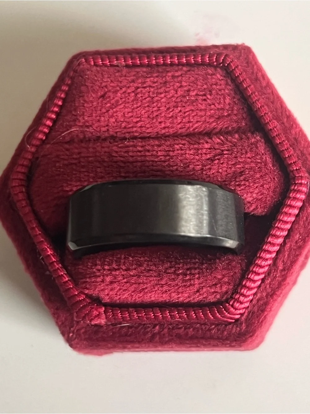 Luxury Collection Titanium Steel Polished Design Minimalist 8mm Band Size 13